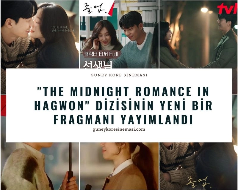 “The Midnight Romance in Hagwon” Dizisinin Yeni Bir Fragmanı Yayımlandı