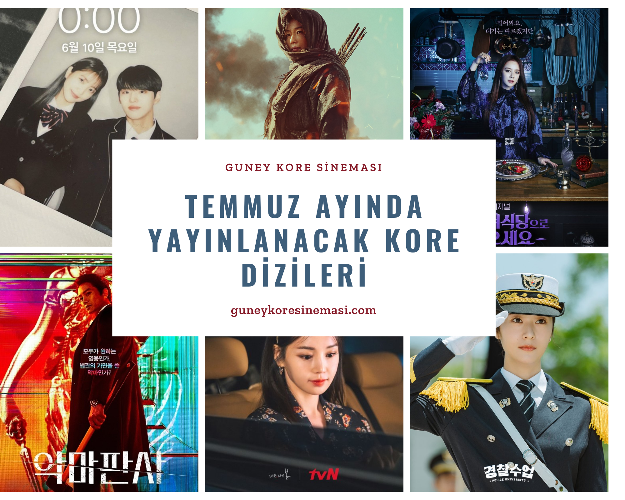 Temmuz Ayında Yayınlanacak Kore Dizileri