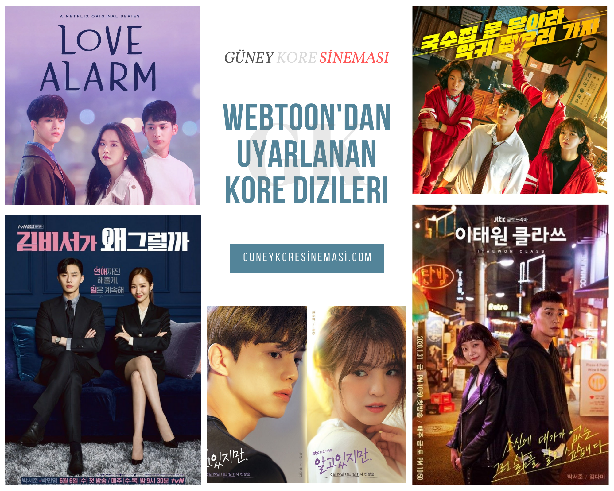 Webtoon'dan Uyarlanan Kore Dizileri