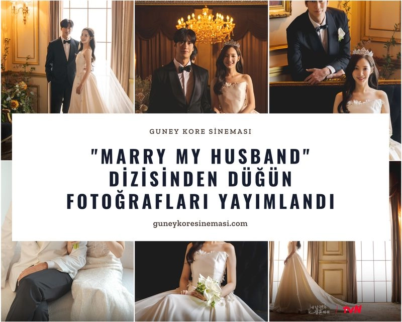 "Marry My Husband" Dizisinden Düğün Fotoğrafları Yayımlandı