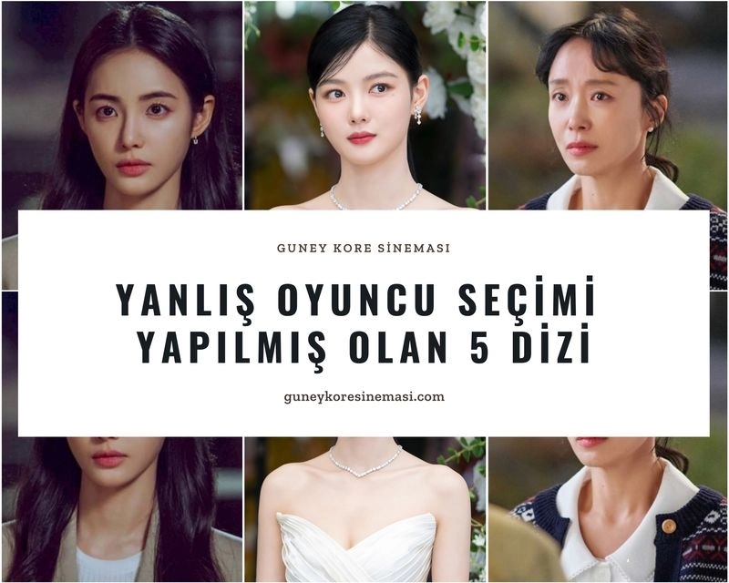Yanlış Oyuncu Seçimi Yapılmış Olan 5 dizi