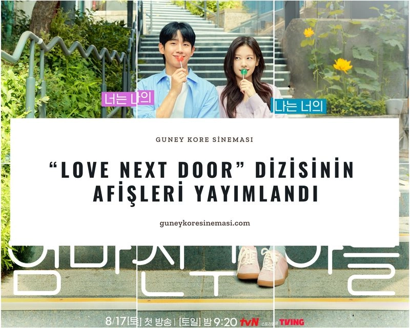 “Love Next Door” Dizisinin Afişleri Yayımlandı