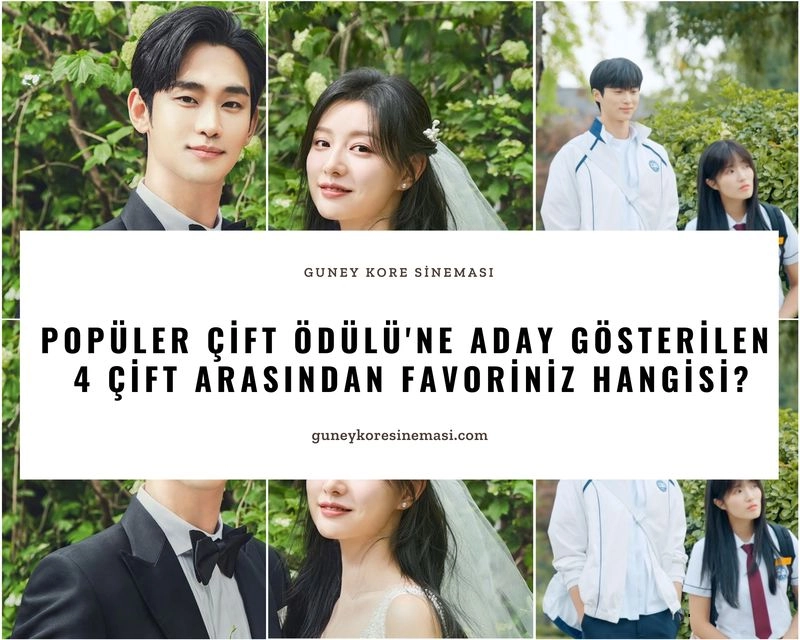 Popüler Çift Ödülü'ne Aday Gösterilen 4 Çift Arasından Favoriniz Hangisi?