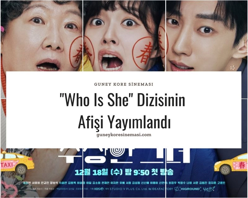 "Who Is She" Dizisinin Afişi Yayımlandı