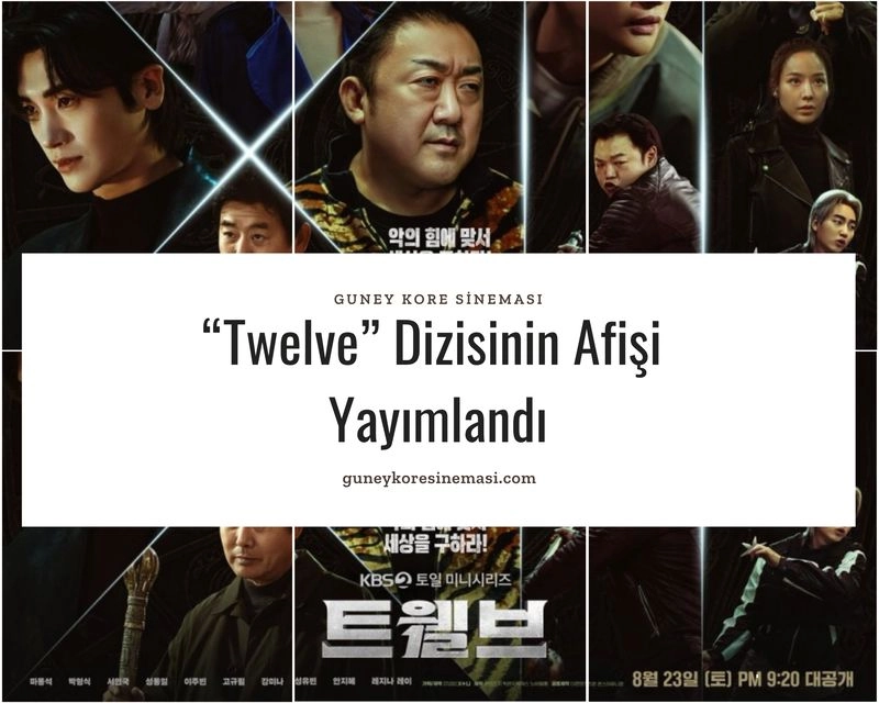 “Twelve” Dizisinin Afişi Yayımlandı