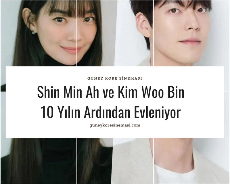 Shin Min Ah ve Kim Woo Bin 10 Yılın Ardından Evleniyor