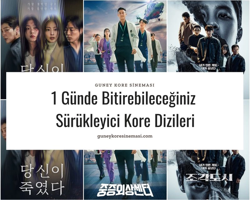 1 Günde Bitirebileceğiniz Sürükleyici Kore Dizileri