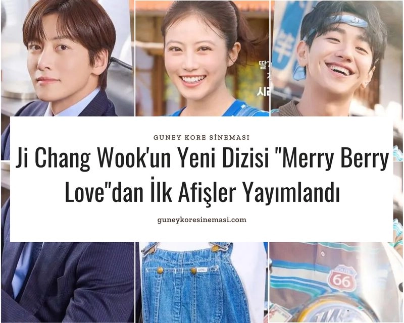 Ji Chang Wook'un Yeni Dizisi "Merry Berry Love"dan İlk Afişler Yayımlandı