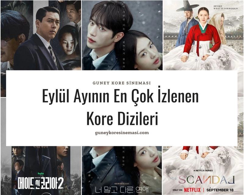 Eylül Ayının En Çok İzlenen Kore Dizileri