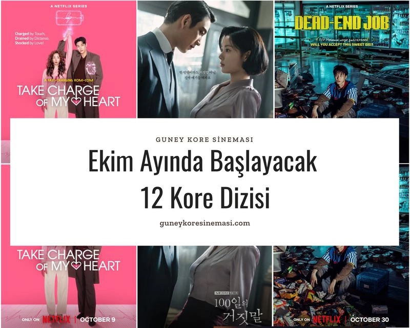Ekim Ayında Başlayacak 12 Kore Dizisi (Güncel)